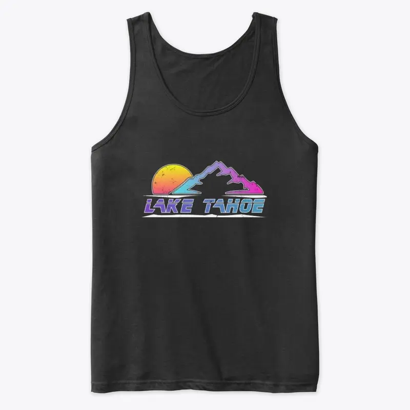 Lake Tahoe Worn Retro