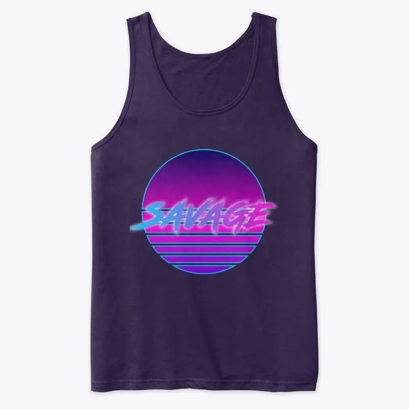 Retro Savage Sun Tank Top